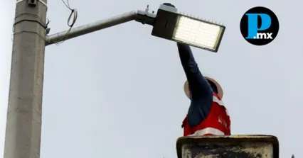Inicia rehabilitación integral de alumbrado público con tecnología LED en San Pedro Cholula