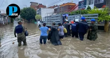 Autoridades federales, estatales y municipales coordinan acciones de rescate y apoyo en municipios afectados