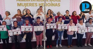 Madres solteras de San Pedro Cholula reciben apoyo del programa Mujeres Heroínas