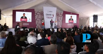 El Presidente Municipal de Cuautlancingo, Omar Muñoz, rinde su Primer Informe de Resultados, destacando la inversión en infraestructura
