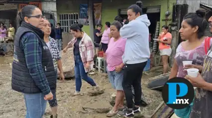 Legisladoras y legisladores habilitan centro de acopio y realizan aportaciones para las comunidades afectadas.