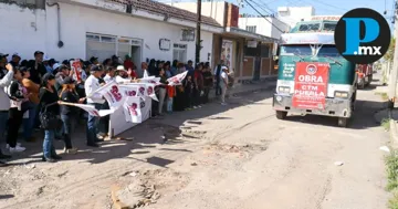 Tonantzin Fernández impulsa rehabilitación de calles en San Pedro Cholula