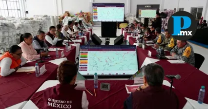 Claudia Sheinbaum supervisa apoyos en comunidades de Hidalgo tras lluvias