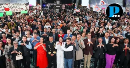 Rinde Tonantzin Fernández su primer informe de gobierno en San Pedro Cholula