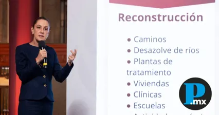 Sheinbaum anuncia 10 mil mdp para damnificados por lluvias en México