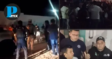 Vecinos de la localidad se opusieron a la detención de los trabajadores y exigieron a las autoridades investigar a los dueños de la textilera.