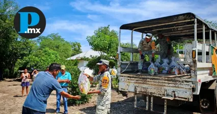 Comienza la entrega de apoyos a damnificados por lluvias en cuatro estados