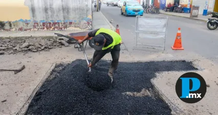Transformación en Marcha mejora vialidades en San Pedro Cholula