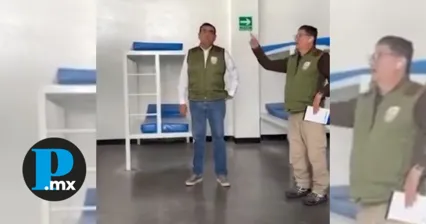 Este viernes, autoridades federales supervisaron la estancia migratoria en Puebla