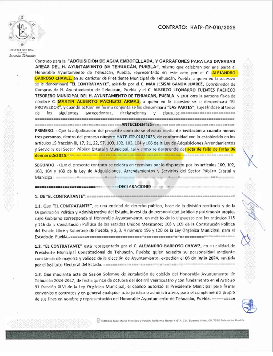 Contrato de 2025