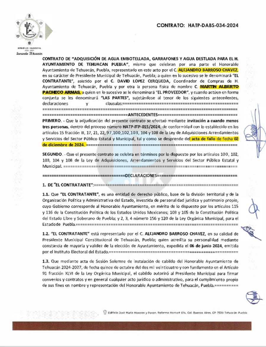 Contrato de 2024
