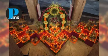 La ofrenda se colocó con apoyo de la Secretaría de Cultura y del Instituto Nacional de Pueblos Indígenas