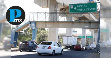 La interrupción se realizará en dos carriles de alta velocidad de la México-Puebla