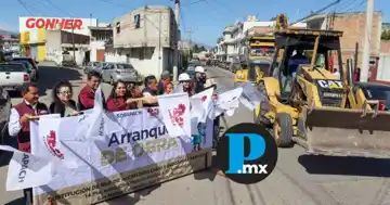 Inicia SOSAPACH obra de alcantarillado en San Matías Cocoyotla