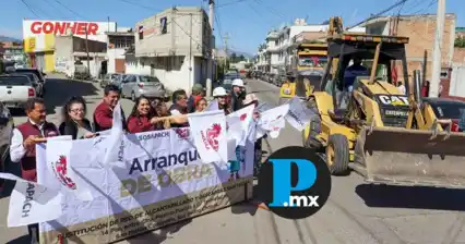 La obra beneficiará a más de 4 mil habitantes en San Pedro Cholula 