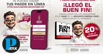 Cuautlancingo aplica descuentos en predial y limpia por Buen Fin