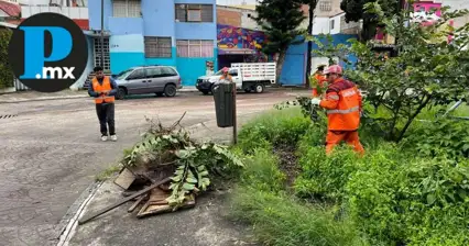 Puebla inicia campaña de limpieza en los 14 barrios del Centro Histórico