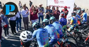 Tonantzin Fernández entrega primera etapa de calle Cholula en Cuachayotla