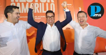 En su informe, Néstor Camarillo reúne a la plana mayor de MC y del PAN