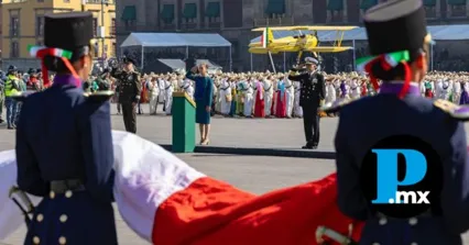 Encabeza presidenta Claudia Sheinbaumen desfile del 115 aniversario de la Revolución Méxicana