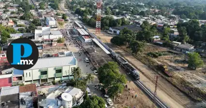 Inauguran estaciones Tonal&aacute; y Arriaga de la L&iacute;nea K del Tren Interoce&aacute;nico