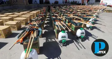 El gobierno estatal realizó la “Gran Entrega para Transformar el Campo Poblano”