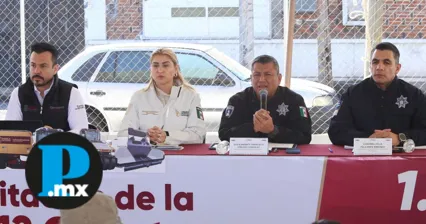 Más de 4 mil operativos y mil cámaras con alarma vecinal permiten reducir delitos en Puebla.