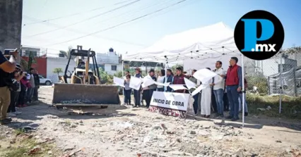 Omar Muñoz Inicia Ampliación de Drenaje Sanitario en Cuautlancingo con Apoyo de CONAGUA