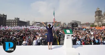 La presidenta dijo que la Cuarta Transformación busca el bienestar del pueblo de México