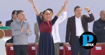 Sheinbaum Lidera Celebración de 7 Años de la 4T en el Zócalo