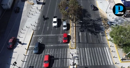 Modernizan intersecciones con más siniestros viales en Puebla