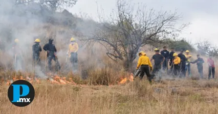 El Cerro Zapotecas, un área forestal dentro del municipio, es considerado vulnerable durante la temporada de incendios