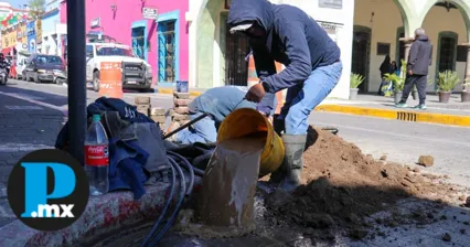 Acciones del SOSAPACH fortalecen infraestructura sanitaria en Cholula