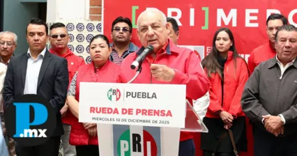 Aspirantes a dirigencia del PRI Puebla se reúnen en el CEN; acuerdan unidad