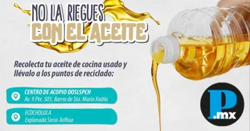 Campa&ntilde;a en San Pedro Cholula promueve reciclaje de aceite dom&eacute;stico