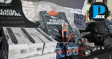 Ayuntamiento de Cuautlancingo refuerza a su polic&iacute;a con nuevo equipamiento