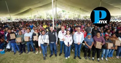 Refuerzan la Seguridad Alimentaria en el Sur de Puebla con la Entrega de Despensas del SMDIF