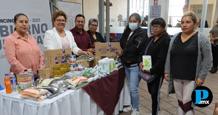 DIF Cuautlancingo entrega insumos alimentarios a 34 escuelas