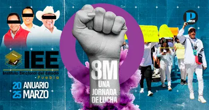 Marzo en Puebla: movilizaciones ciudadanas y reclamo social
