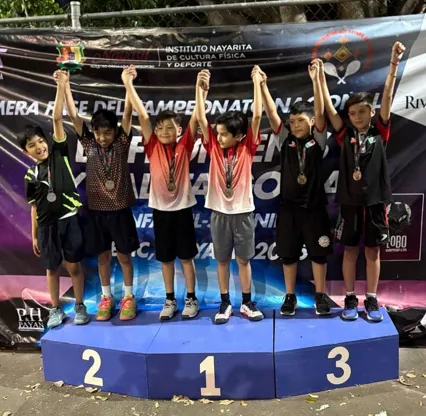 Puebla gana ocho medallas en torneo nacional infantil y juvenil de front&oacute;n