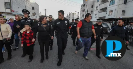 Mantiene SSC de Puebla proximidad en colonias al sur de la ciudad