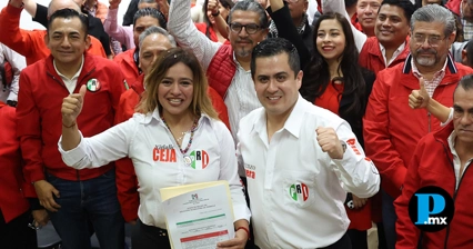 Xitlalic Ceja y Lorenzo Rivera asumen dirigencia estatal del PRI en Puebla