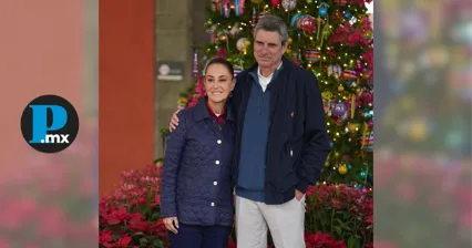 Con mensaje navide&ntilde;o, Sheinbaum llama a la esperanza desde Palacio Nacional