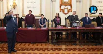 Rufo Ju&aacute;rez rinde protesta como nuevo secretario del Ayuntamiento de Puebla