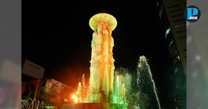 Concluyen mantenimiento integral de la Fuente de los Frailes en Puebla