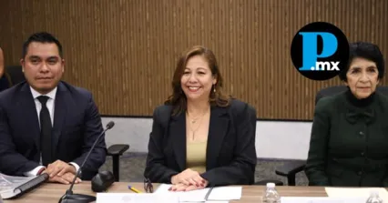 Laura Artemisa Garc&iacute;a Ch&aacute;vez detalla inversi&oacute;n hist&oacute;rica en bienestar ante el Congreso local.