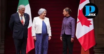 Recibe Presidenta Claudia Sheinbaum a la Gobernadora General de Canad&aacute;, Mary Simon, en Palacio Nacional