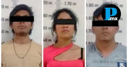 Detienen a tres presuntos asaltantes de comercio tras persecuci&oacute;n en Cuautlancingo