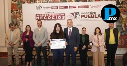 Impulsan el emprendimiento en Puebla con la entrega de Avisos de Apertura gratuitos