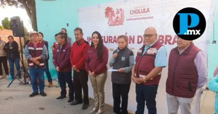 La presidenta Tonantzin Fern&aacute;ndez entrega la nueva red de drenaje en Tepontla